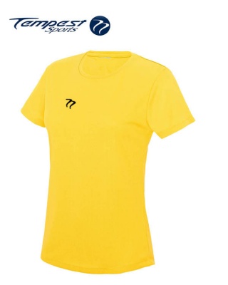 Tempest Women's Yellow Training T-shirt